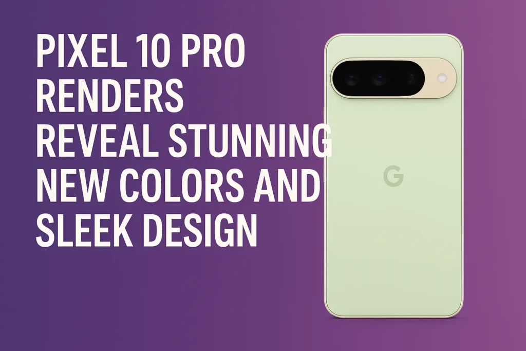 pixel 10 pro renders leaked