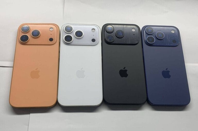 iPhone 17, iPhone 17 Air, iPhone 17 Pro, and iPhone 17 Pro